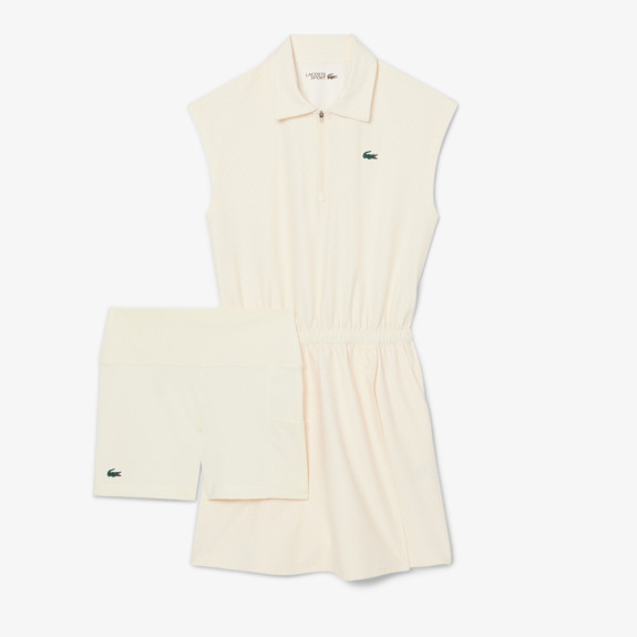 Robe Golf Ultra Dry stretch imprimé Beige Femme
