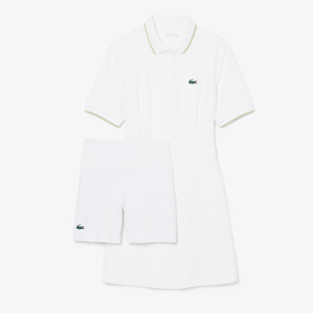 Robe polo Golf Ultra Dry liserés Blanc Femme