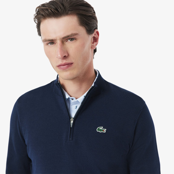 Pull 1/4 Zip Thermorégulateur Navy Homme