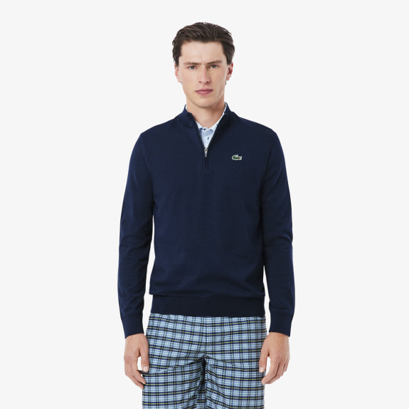 Pull 1/4 Zip Thermorégulateur Navy Homme
