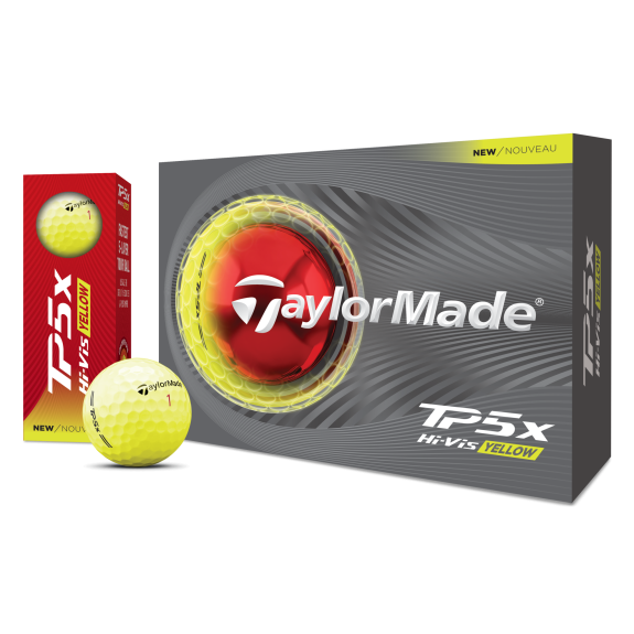 12 Balles de golf TP5X Jaune