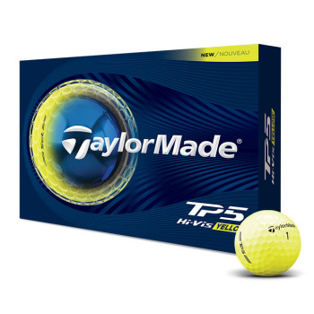 12 Balles de golf TP5 Jaune