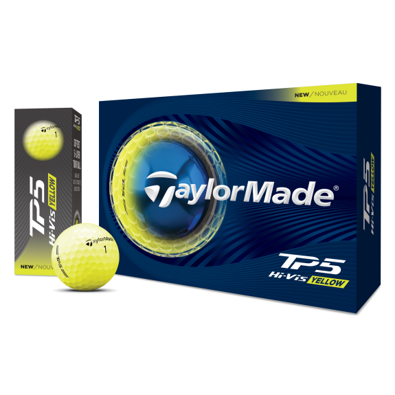 12 Balles de golf TP5 Jaune