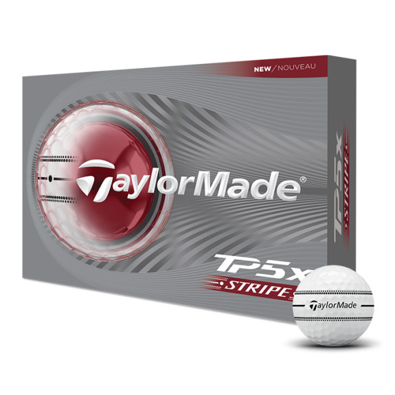 12 Balles de golf TP5X Stripe