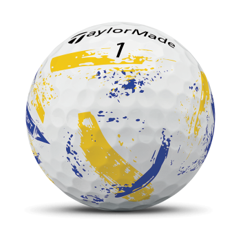 12 Balles de golf SpeedSoft INK Yellow Blue