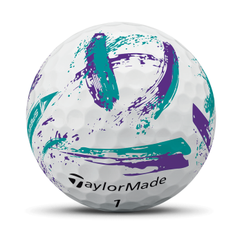 12 Balles de golf SpeedSoft INK Purple Teal