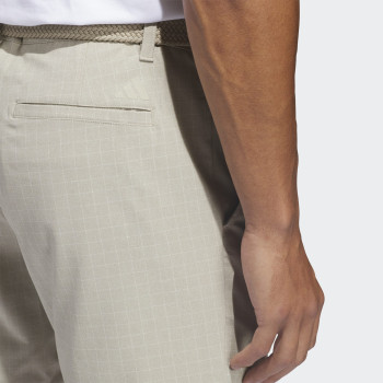 Short Ultimate Beige à carreaux Homme