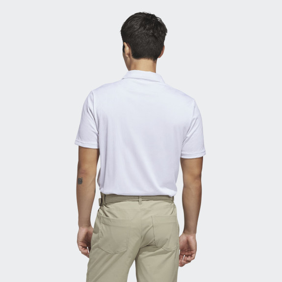 Polo Ultimate 365 Jacquard White Homme