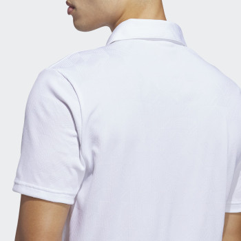 Polo Ultimate 365 Jacquard White Homme