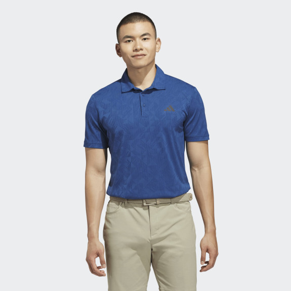 Polo Ultimate 365 Jacquard Blue Homme