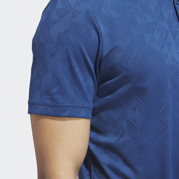 Polo Ultimate 365 Jacquard Blue Homme