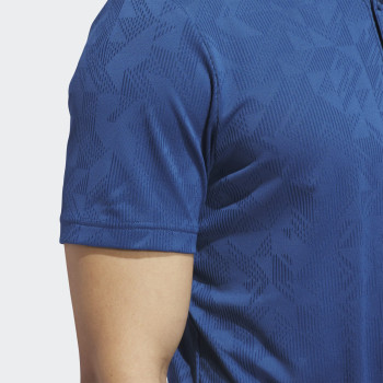 Polo Ultimate 365 Jacquard Blue Homme