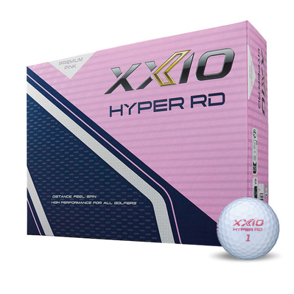 12 Balles de golf Rebound Drive Premium Pink