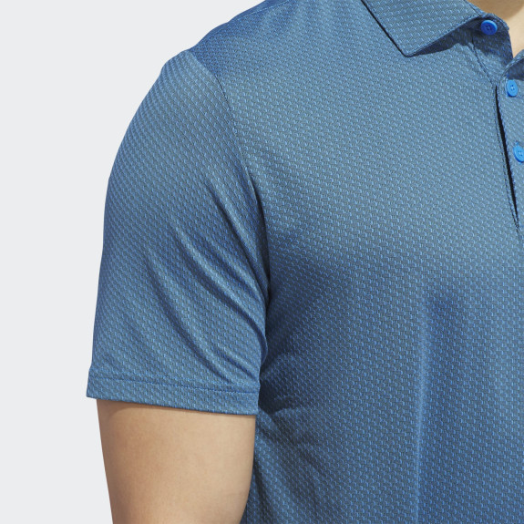 Polo Performance Texture Lucid Blue Homme