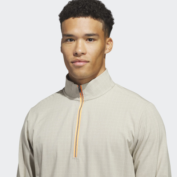 Pull 1/4 Zip Ultimate 365 Beige Homme