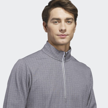 Pull 1/4 Zip Ultimate 365 Gris Homme 2