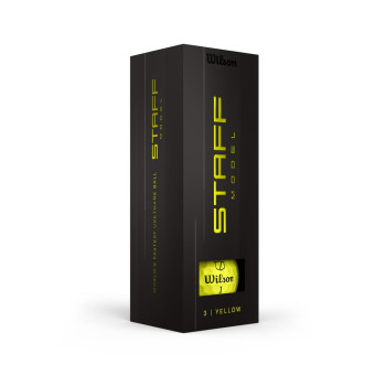 12 Balles de golf Staff Model Yellow