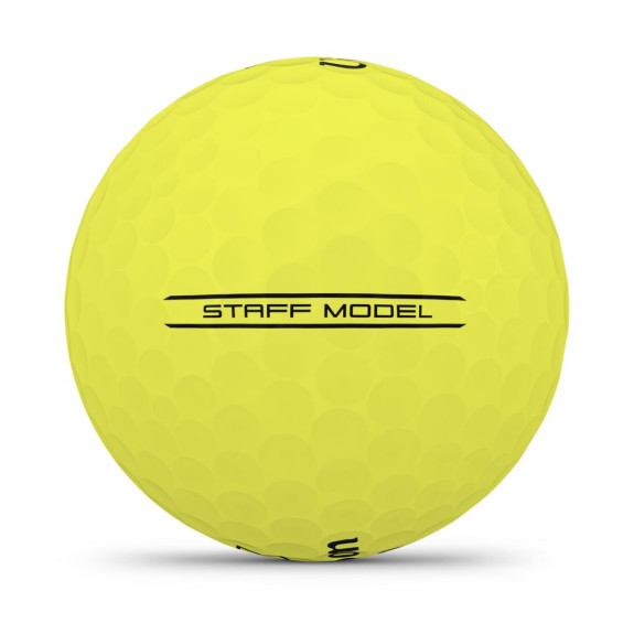 12 Balles de golf Staff Model Yellow