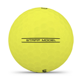 12 Balles de golf Staff Model Yellow