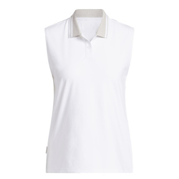 Polo sans manche Beyond Blanc Femme