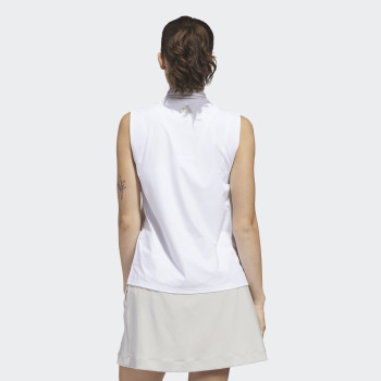 Polo sans manche Beyond Blanc Femme