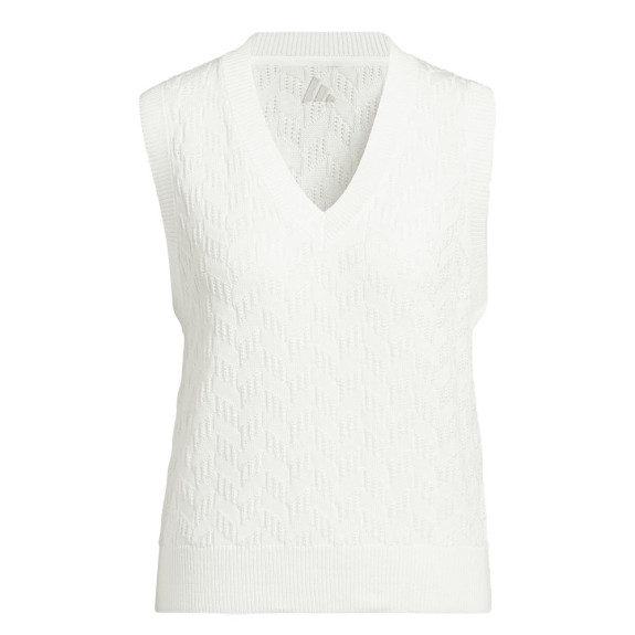 Pull sans manche Ultimate 365 Tour Knit Blanc...