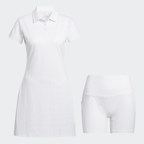 Robe Ultimate 365+ Jacquard Blanc Femme