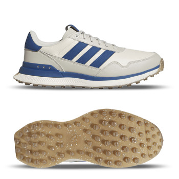 S2G Spikeless Leather Beige Bleu Homme