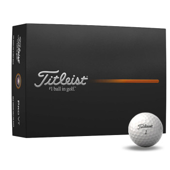 12 Balles de golf Pro V1 White siglées Golfdesmarques
