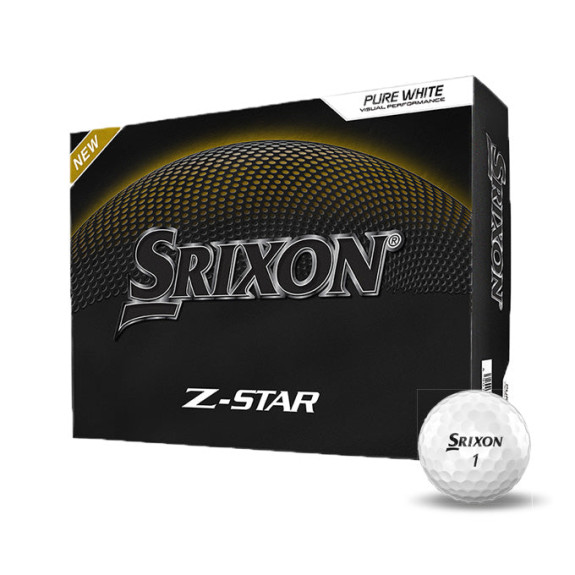 12 Balles de golf Z-Star White logotées...