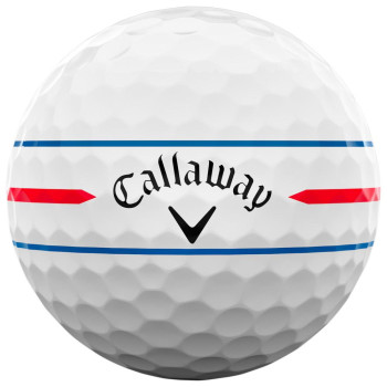 12 Balles de golf Chrome Soft 360 Triple Track