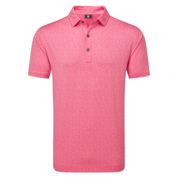 Polo Painted Floral Lisle Rose Homme