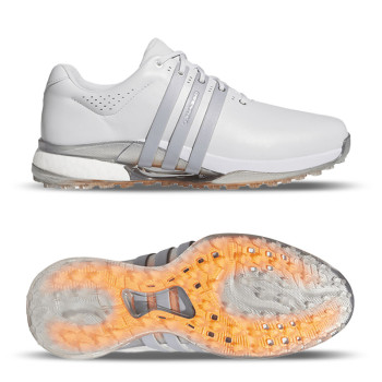 Tour 360 Spikeless White Grey Homme