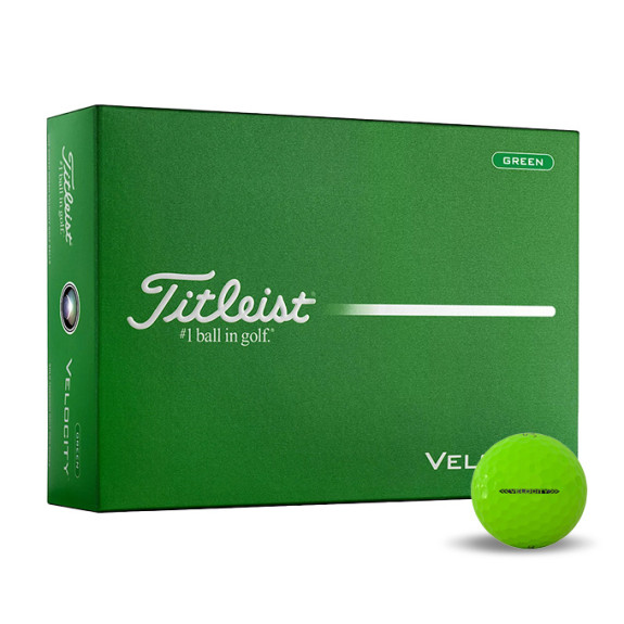 12 Balles de golf Vélocity 4 Green