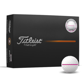 12 Balles de golf Pro V1 AIM Align Pink