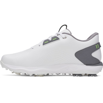 UA Drive Fade 2-White / Titan Gray / Metallic Silver Homme