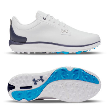 UA Drive Glide SL-White / Midnight Navy / Metallic Silver...