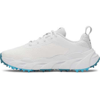 UA Halo Hybrid SL-White / White / Midnight Navy Femme
