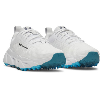 UA Halo Hybrid SL-White / White / Midnight Navy Femme