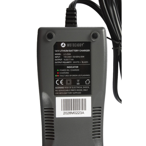 Chargeur pour batterie Lithium 14V pour S1 Après 2015 (Etiquette Point rouge)