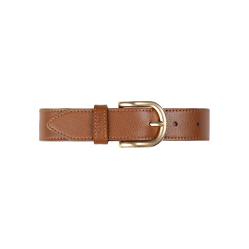 Ceinture en cuir Marron Femme