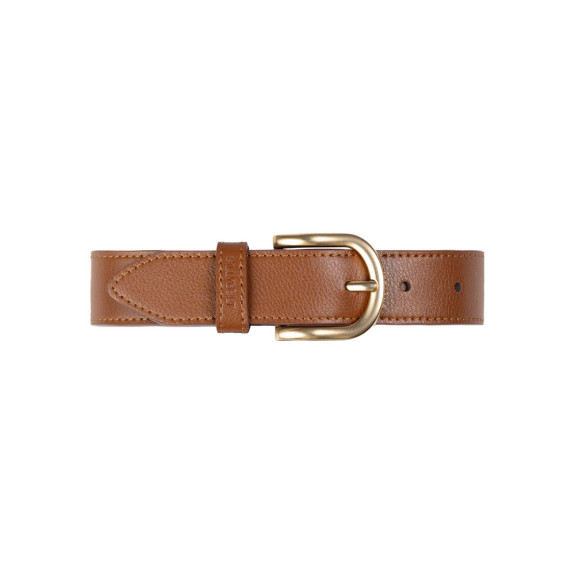 Ceinture en cuir Marron Femme