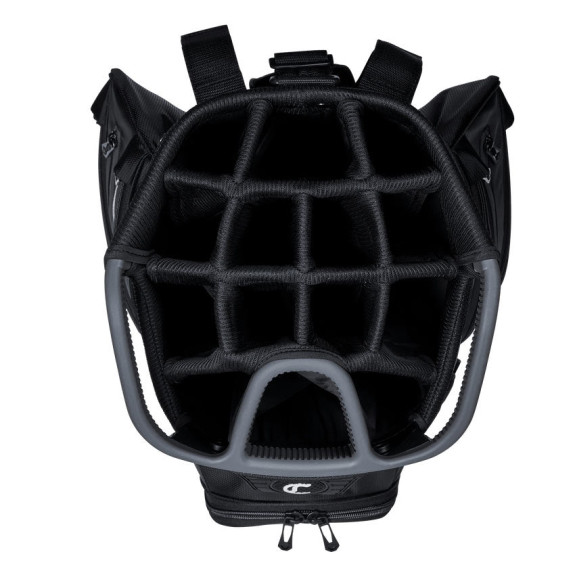 Sac Chariot Org 14 Black Charcoal White