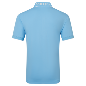 Polo piqué signature Bleu Homme 2