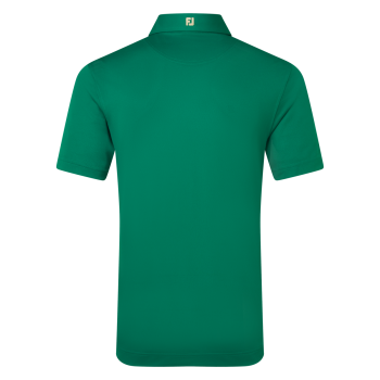 Polo Stretch Piqué uni Vert intense Homme 2