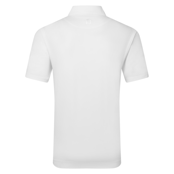 Polo Uni Blanc Homme