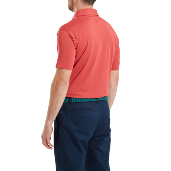 Polo Uni Rouge Homme