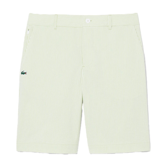 Bermuda Golf relaxed fit Ultra Dry rayé Vert...