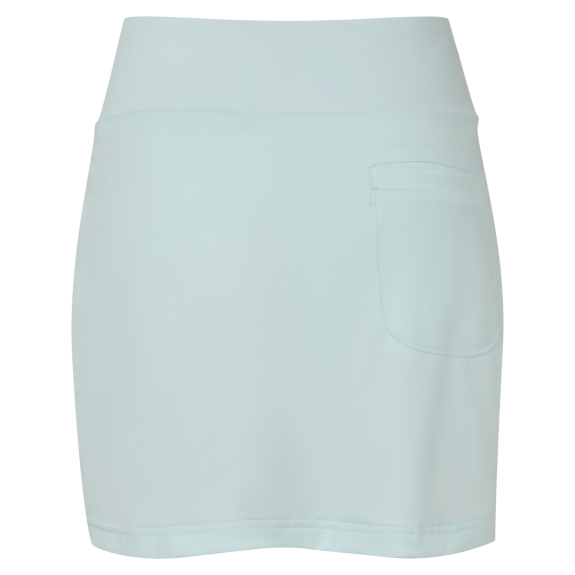 Jupe-short Uni Bleu Glacier Femme