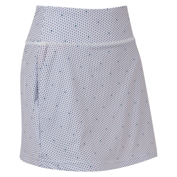 Jupe-short à motifs Violet Femme